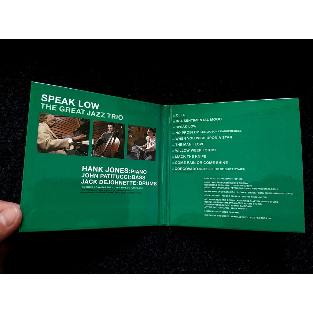 The Great Jazz Trio - Speak Low