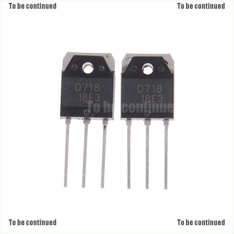 1 Cặp (2 Cái) Bán Dẫn Chính Hãng 2sb688 & 2sd718 Kc Transistor B688 & D718