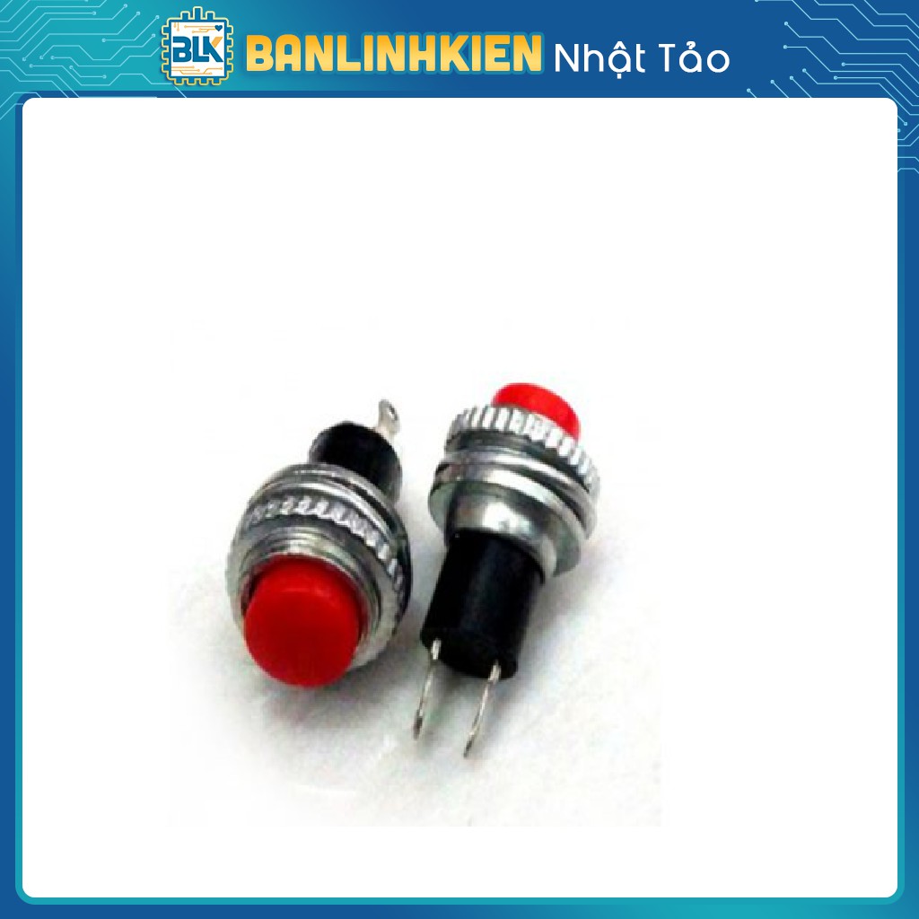 Nút Nhấn Đề 10MM Núm Đỏ