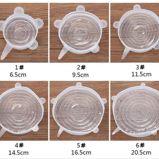 6 miếng bọc thực phẩm silicon