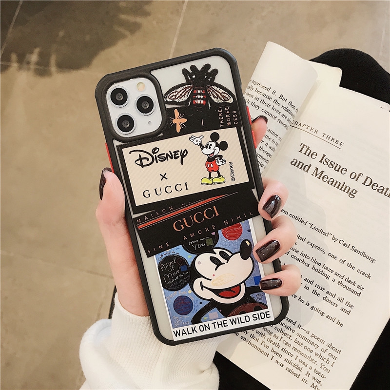 Ốp Điện Thoại Silicon In Hình Mickey Minnie Cho iPhone 11 PRO MAX 6 6s 7 8 plus XS MAX XR SE 2020 | BigBuy360 - bigbuy360.vn