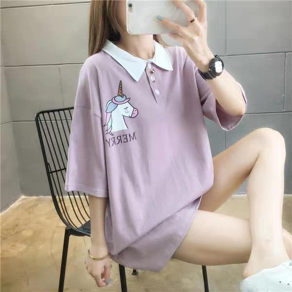 áo có cổ hình unicorn (Polo unicorn)