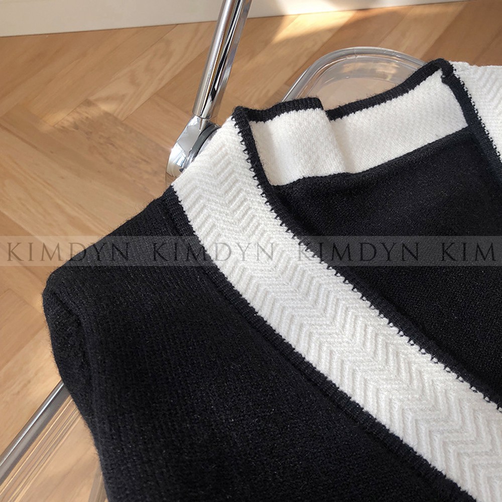 Áo khoác len cardigan áo khoác đông cổ V sang trọng KimDyn [KDBL10] | BigBuy360 - bigbuy360.vn