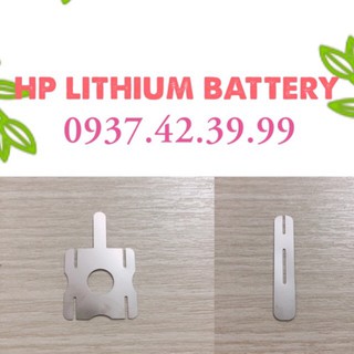 10 miếng kẽm Vuông 0.18mm hàn cell pin loại tốt