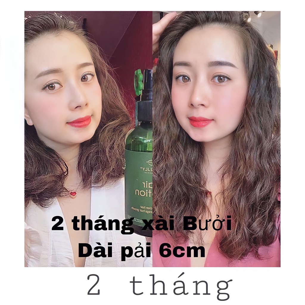 Xịt dưỡng tóc tinh dầu bưởi ( Hair Lotion ) Vi Jully 150ml | BigBuy360 - bigbuy360.vn