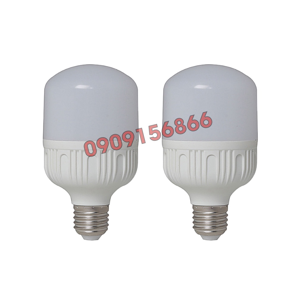 Bóng led trụ 3w 5w 10w 15w 20w 30w 40w 50w 65w đui xoáy