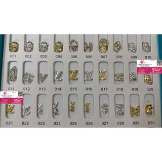 Charm Logo và Các Hình 10K/ 2 Cái Trang Trí Móng LV, YSL, GC Gắn Móng 3D Siêu Sang Hót