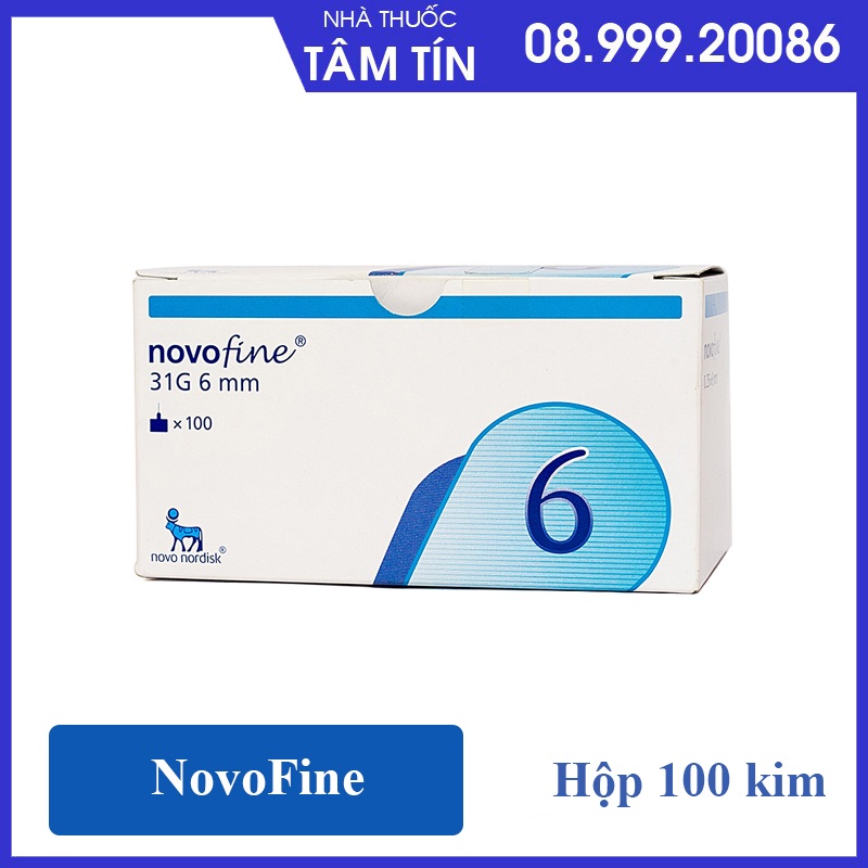 ĐẦU KIM TIỂU ĐƯỜNG NovoFine 31G 6mm