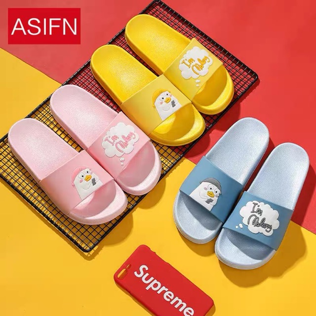 Dép Chim Cánh Cụt MaLang Cao Su Non Unisex 2020