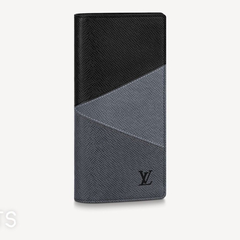 👝HIGH FASHION👝 Ví cao cấp khóa - dài - ngắn - Ví đụng thẻ LV Paris đen on web da thật phối màu fullbox MLN