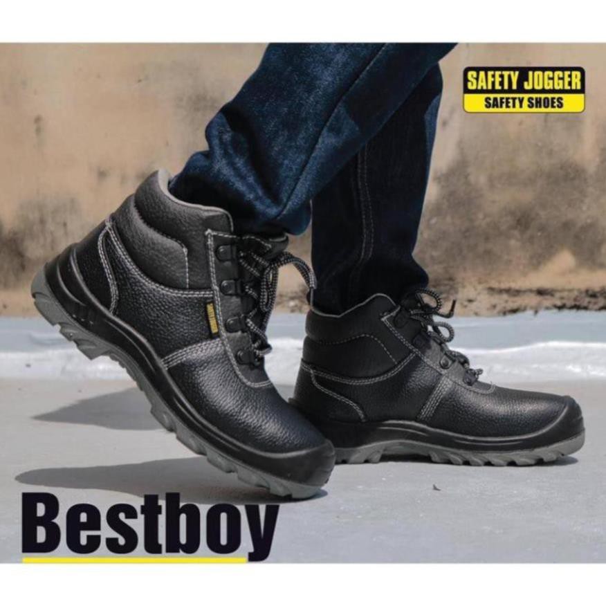 [Sale 3/3]Giày bảo hộ lao động Jogger Bestboy S3 da bò chống nước tiêu chuẩn S3 Châu Âu Giày bảo hộ cao cổ -pi9