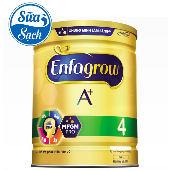 Sữa Bột Enfagrow A + 4 830g date mới