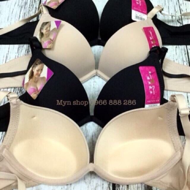 Áo lót có gọng đệm vừa dáng quả xoài 1 khuy móc sau 5.0