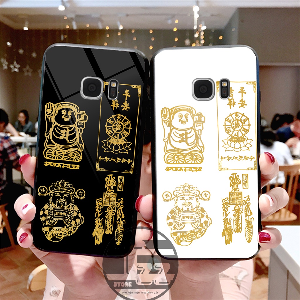 Ốp lưng KÍNH Samsung S7 / S7 EGDE in hình 3D LINH PHÙ- TÀI LỘC- MANG LẠI MAY MẮN CHO CHỦ NHÂN