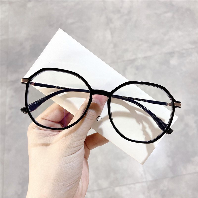 Mắt Kính Gọng Cận Cao Cấp Form Đa Giác Lyly 534 Hot Trend Siêu Sang Chảnh - Hazo