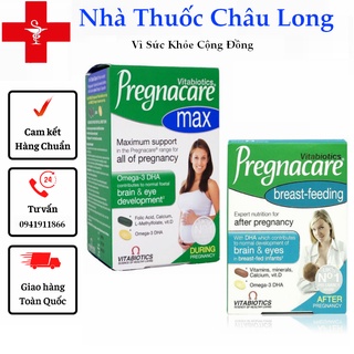 Vitamin Bầu Pregnacare Max Sau sinh vitamin bầu giúp tăng cường sức khỏe