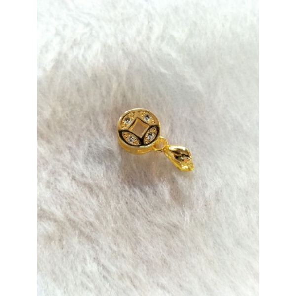 Kẹp mặt cao cấp hình kim tiencỏ 4 lá may mắn đính đá pha lê sang chảnh