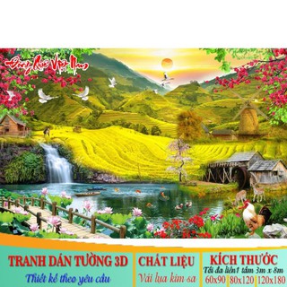 FreeShip DECAL DÁN TƯỜNG - Kích thước theo yêu cầu