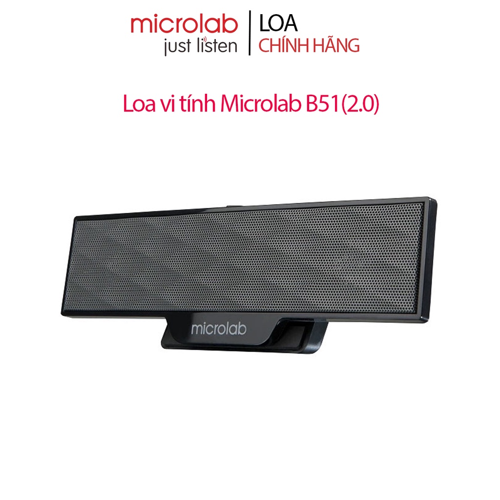 Loa vi tính Microlab B51 2.0 - Cửa Hàng Chính Hãng - Giao nhanh HCM