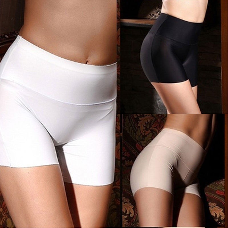 Ღ𝓂ℰ2018 Hot Elastic Model Soft Underwear Women Short Polyester Safety Safety Seamless Shorts 3 Colors