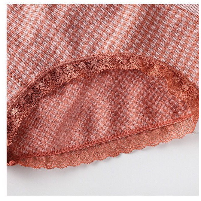Quần Lót Nữ Cotton phối ren đính nơ điệu đà xinh xắn MÃ 9028