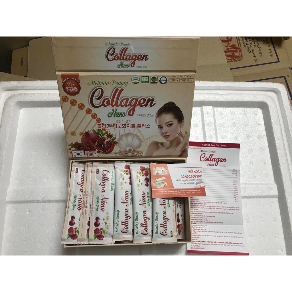 Collagen Nano White Plus  lựu đỏ