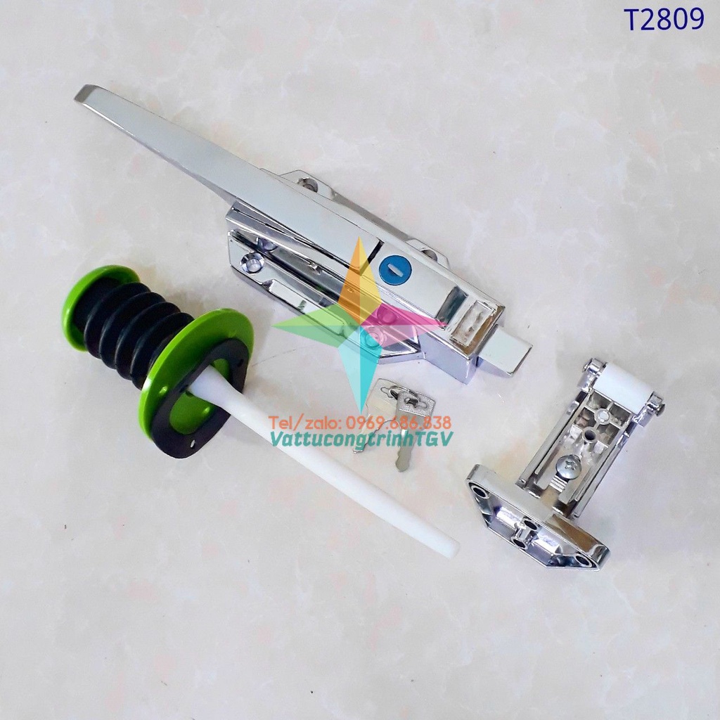 Bộ khóa INOX cửa kho lạnh Model YL1178