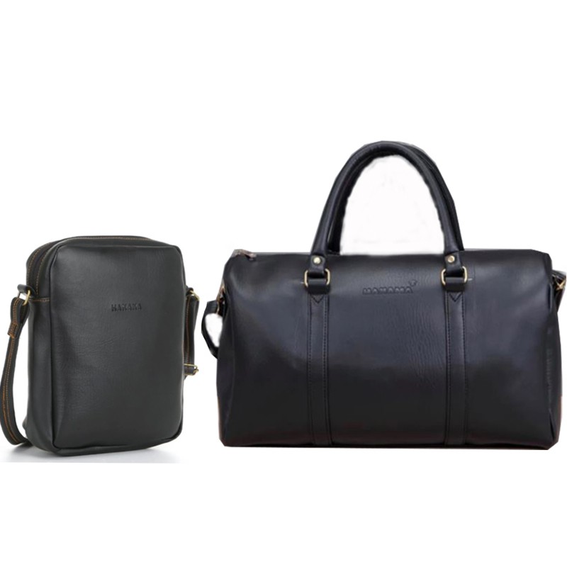 Túi du lịch và túi đeo chéo cao cấp HANAMA N1S200( đen)