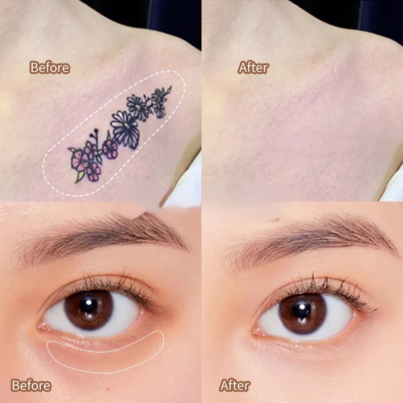 1 Thỏi Kem Che Khuyết Điểm/Tạo Khối Kháng Nước Tự Nhiên Không Dầu Lâu Trôi Dưỡng Ẩm