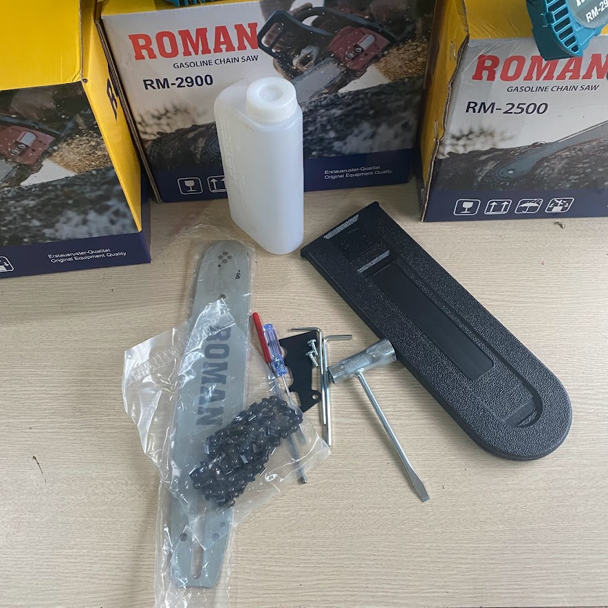 Máy Cưa Mini Roman 2900 Động Cơ 2 Thì, Đường Kính Nòng 25mm Siêu Khỏe, Siêu Bền, Chất Lượng Tuyệt Đối
