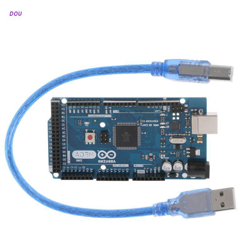 Bảng Mạch Mega 2560 R3 Atmega16U2 Với Cáp Usb