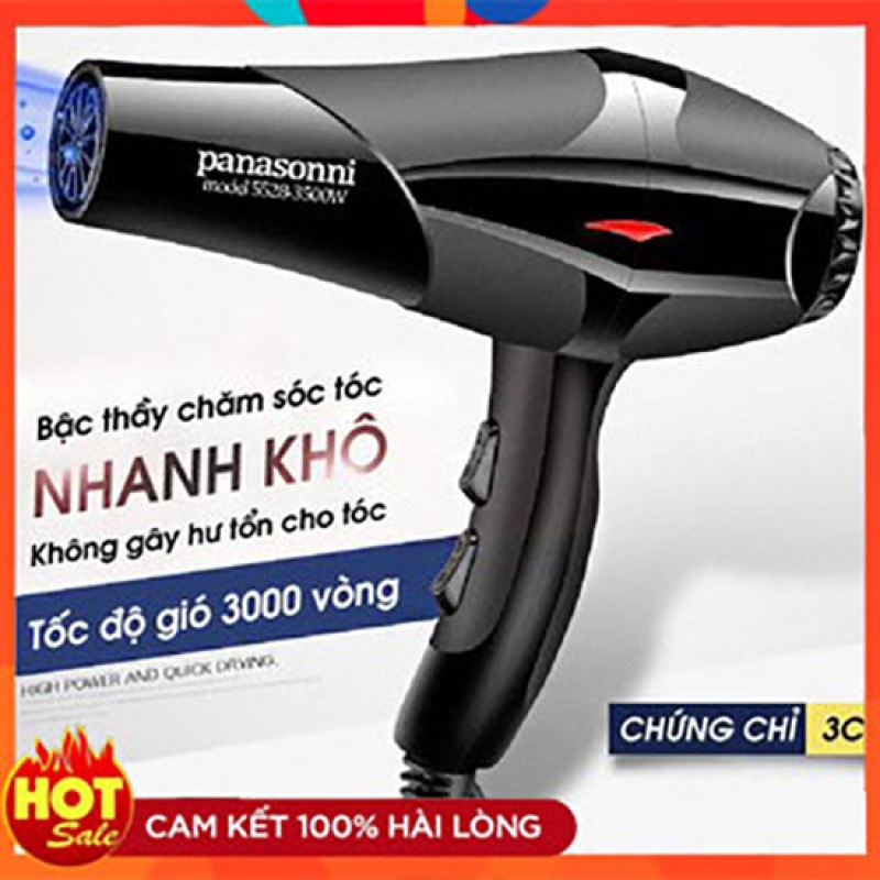 Máy Sấy Tóc Công Suất Lớn 3500W - Máy Sấy Tạo Kiểu 2 Chiều Nóng Lạnh --baophong6886