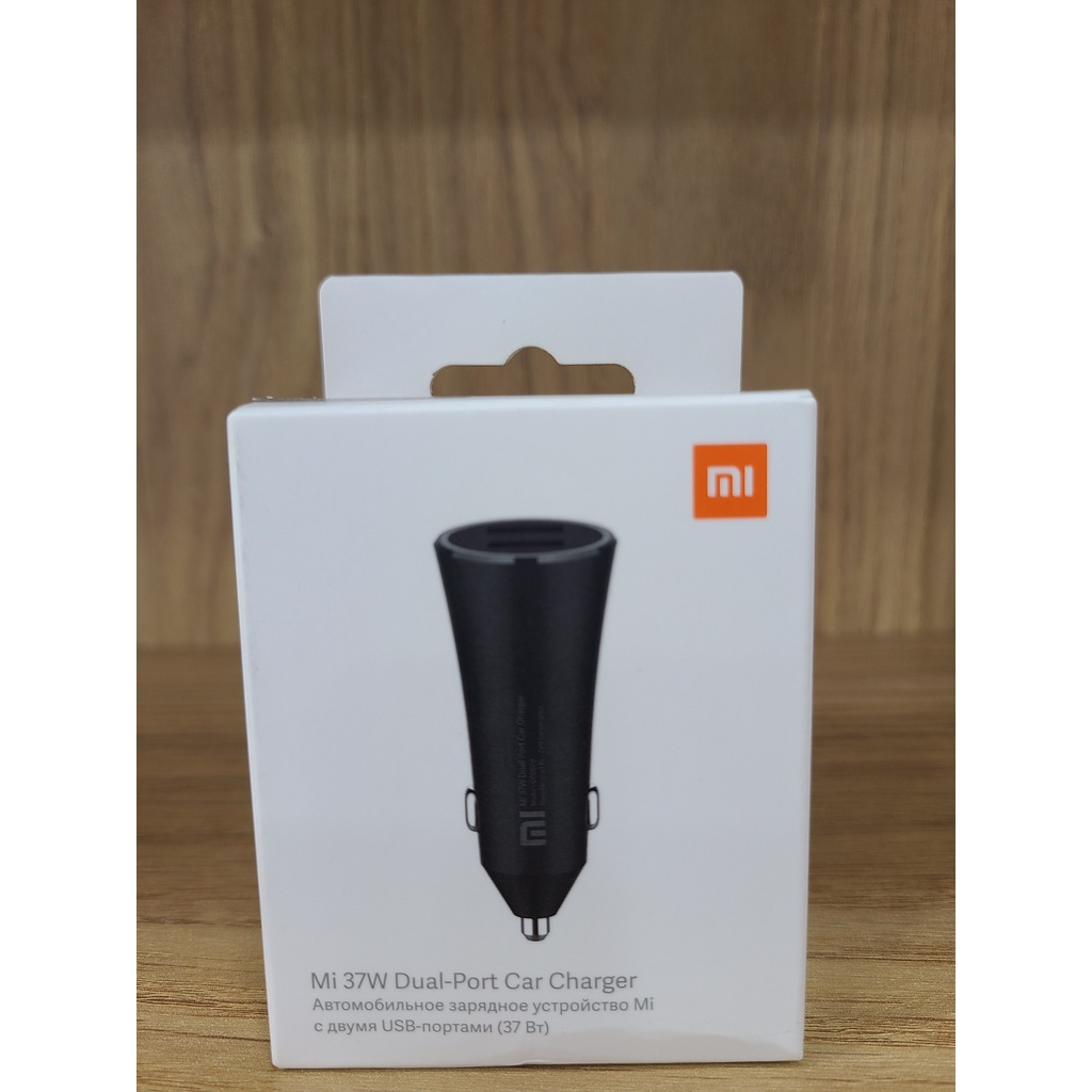 Tẩu sạc ô tô Xiaomi Mi CC06ZM công suất 37W, cốc sạc ô tô 2 cổng USB