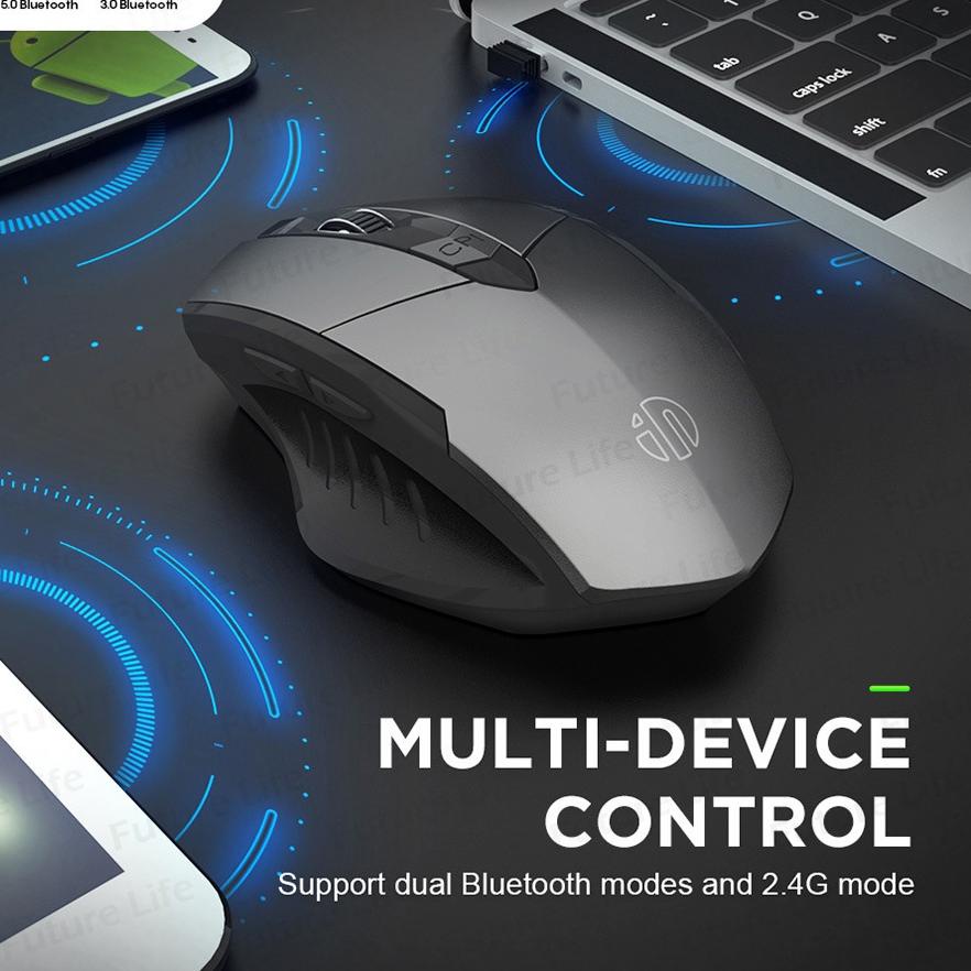 Khuyến Mãi! Chuột Bluetooth Không Dây 8.8 2.4G PM-6 Dùng Để Chơi Game Trên PC / Laptop / Điện Thoại / Máy Tính Bảng (Mã 05)
