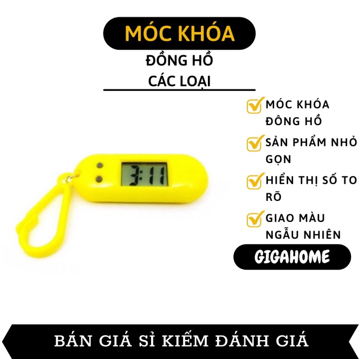 Móc khóa   GIÁ VỐN   Đồng hồ móc khóa điện tử thiết kế nhỏ gọn, đẹp mắt, an toàn, tiện lợi, nhiều màu đẹp mắt 4830