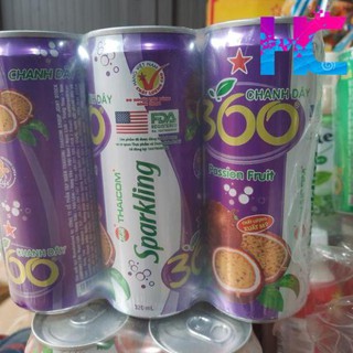 Nước ép chanh dây 360 lon 320ml
