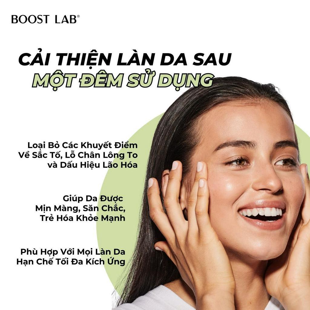 Tinh Chất AHA Dưỡng Sáng Mờ Thâm Sạm và Căng Bóng Làn Da | BOOST LAB AHA Glow Resurfacing Serum
