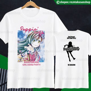 Áo thun Bang Dream! TAE Poppin' Party ngắn tay