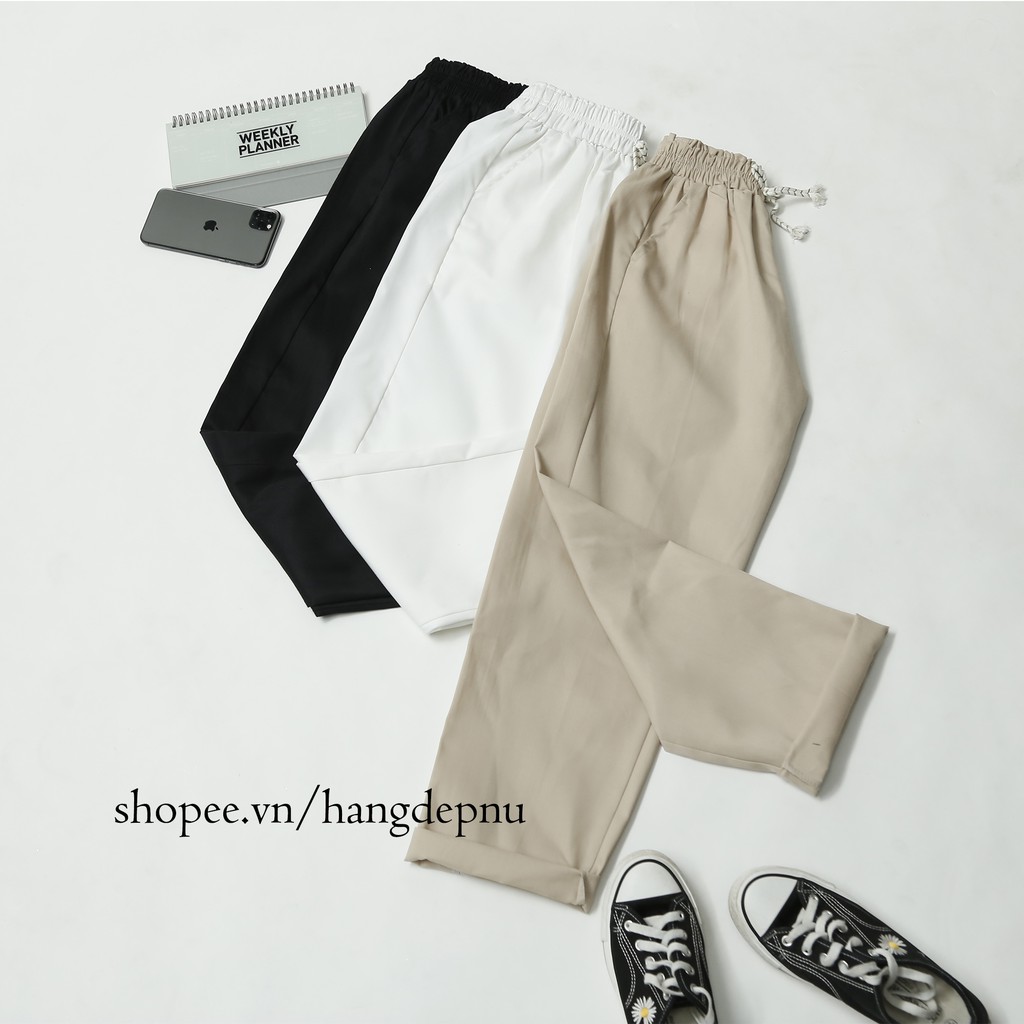 Quần kaki ống suông sắn gâu unisex nam nữ (FORM RỘNG) SP11 | BigBuy360 - bigbuy360.vn