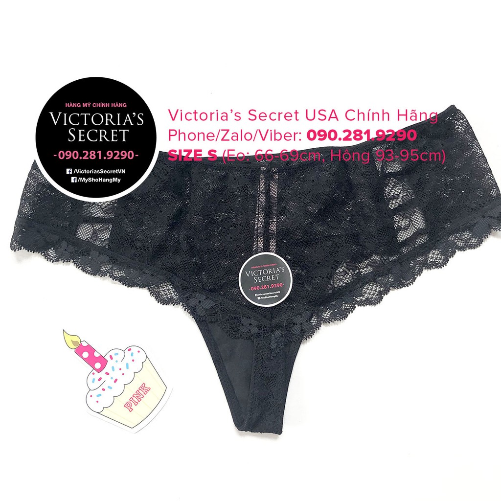 Với chất liệu mềm mịn và gợi cảm, Quần lót size S - Hàng chính hãng từ VS Mỹ