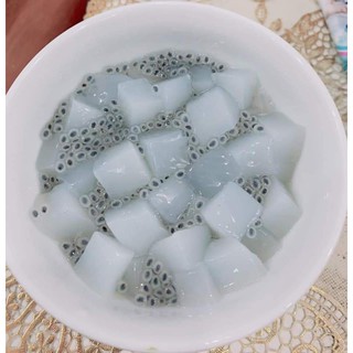 Hạt é giảm cân, ăn với thạch dừa ngọt mát {1kg}