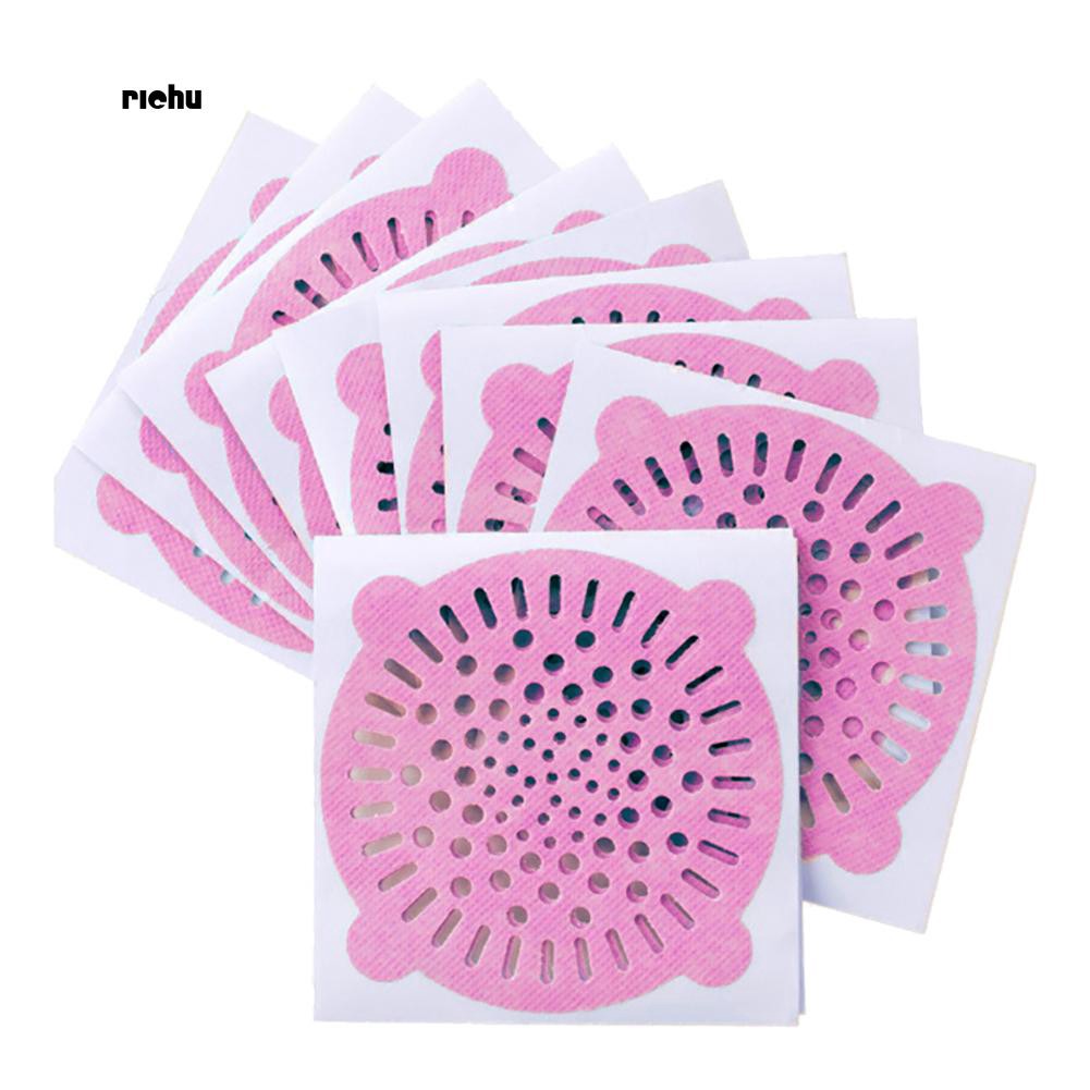 Set 10 Miếng Vải Không Dệt Lọc Tóc Dùng Một Lần Cho Nhà Bếp / Phòng Tắm