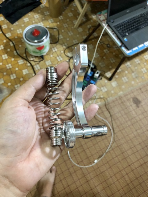 Càng Thắng Sau Nhôm CNC Mẫu Salaya Cho Xe Máy  - Shop Đồ Chơi Xe Máy