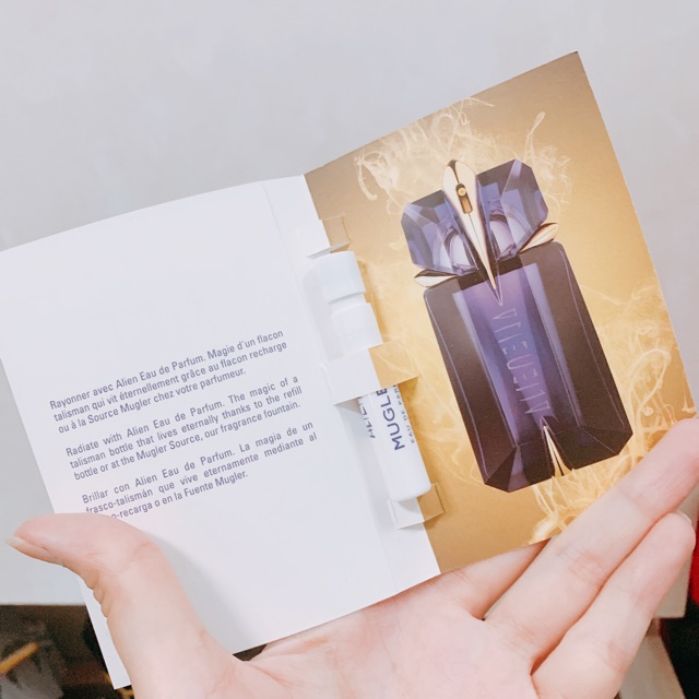 Vial mẫu thử nước hoa Alien Mugler thơm sang