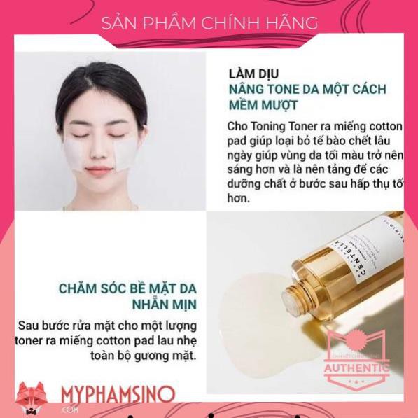 Nước Hoa Hồng Giúp Cân Bằng, Dưỡng Trắng Da Chiết Xuất Rau Má Skin1004 Madagascar Centella Toning Toner 210ml