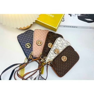 VÍ CLUTCH CẦM TAY NỮ MK CÓ DÂY ĐEO TAY SIZE 18 SMANO BAGS