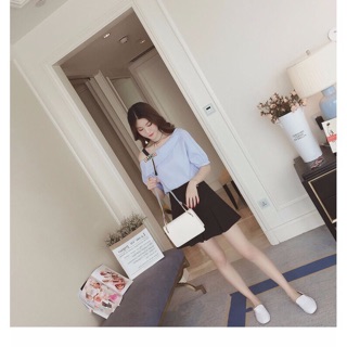 Áo nữ lệch vai dễ thương