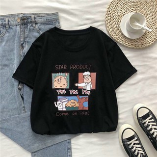 Áo phông nữ ,áo thun form rộng chất thun cotton thoáng mát 166