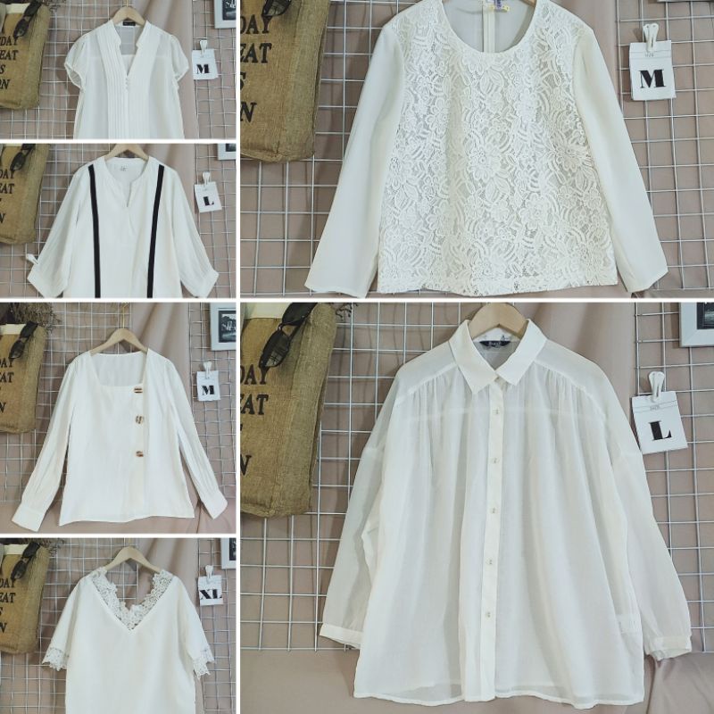 Thanh lý áo sơ mi trắng