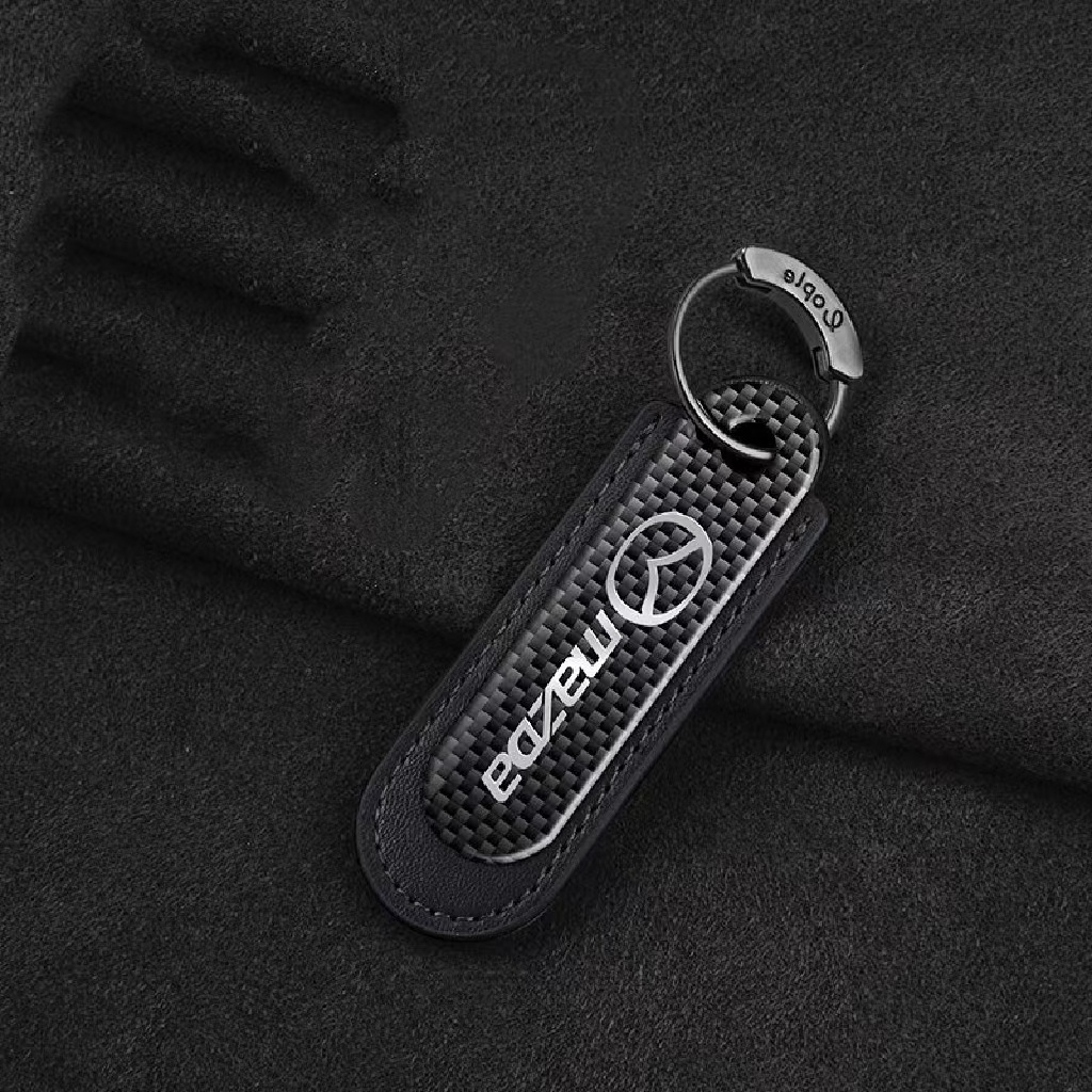 Móc Khóa Sợi Carbon Thiết Kế Sáng Tạo Cho Xe Hơi Mazda